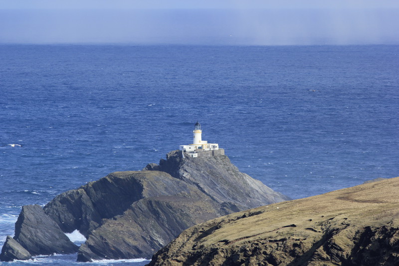 Muckle Flugga lighthouse, from Unst