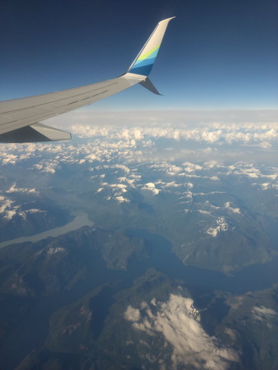 Alaska Airlines - Seattle to Anchorage