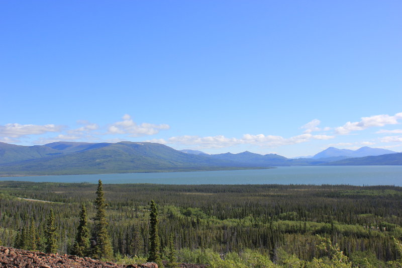 View from Rock Glacier Trail, Kluane National Park