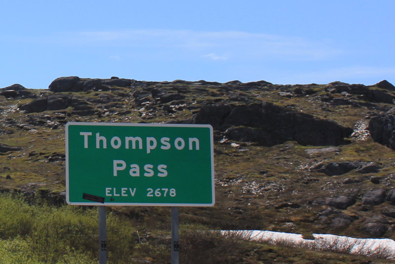 Thompson Pass Summit, Richardson Highway