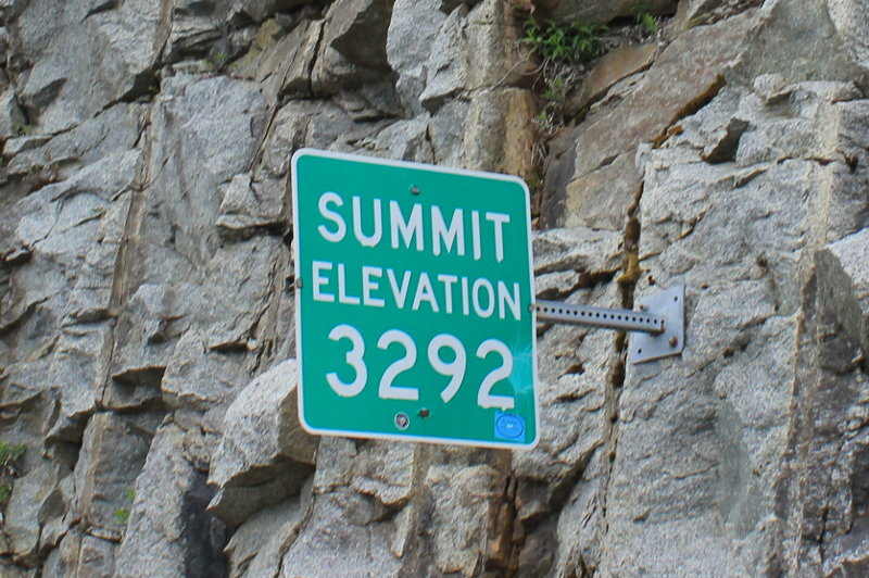 White Pass summit