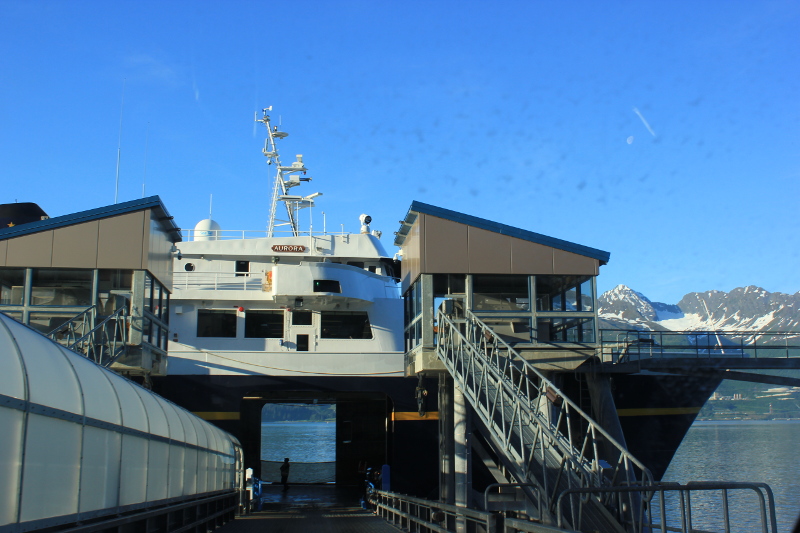 Valdez to Whittier Ferry