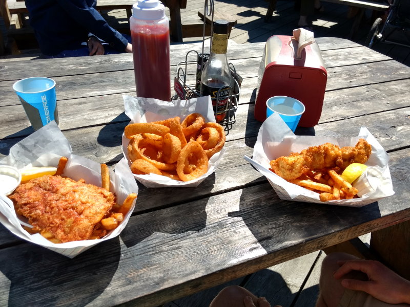 Fish & Chips on Homer Spit